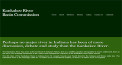 Desktop Screenshot of kankakeeriverbasin.org